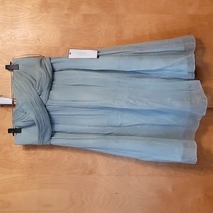 J. Crew Silk Strapless Dress